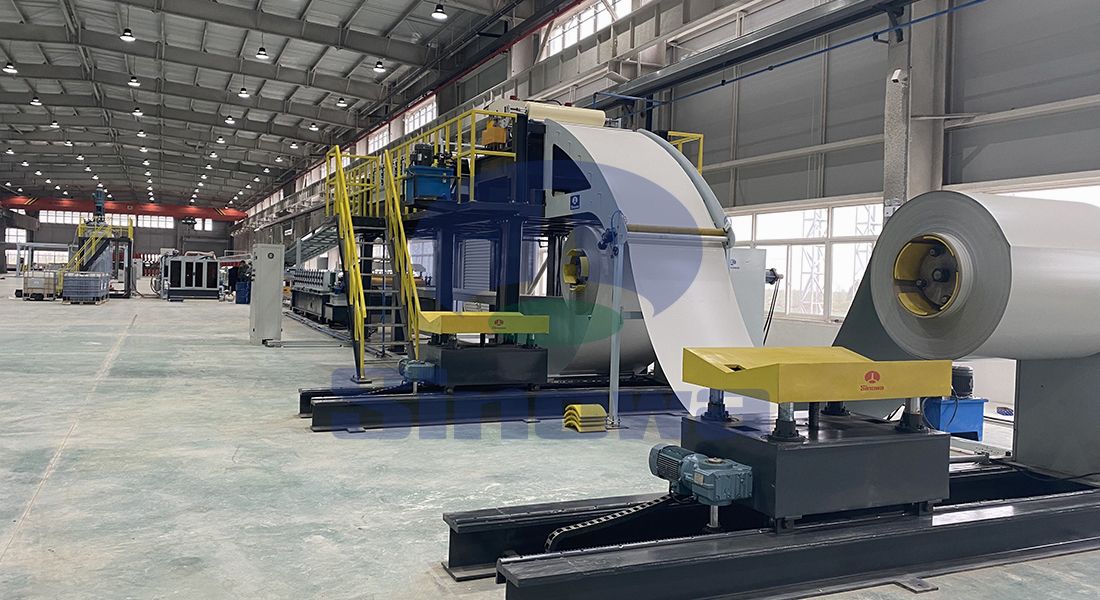 Continuous Sandwich Panel Line