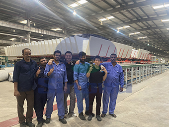 巖棉板生產(chǎn)線