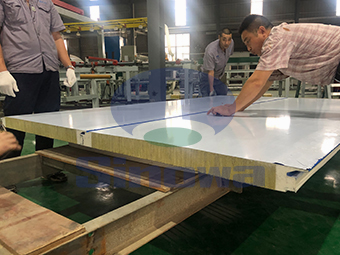 巖棉板生產(chǎn)線